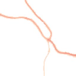 Night-time road noise heatmap for HD9 1LU