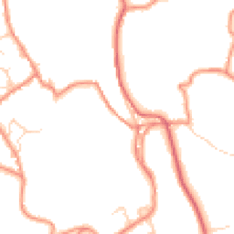 Daytime road noise heatmap for HD9 1LY