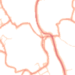Daytime road noise heatmap for HD9 1LZ