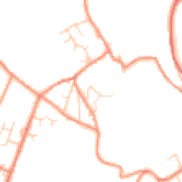 Daytime road noise heatmap for HD9 1QT