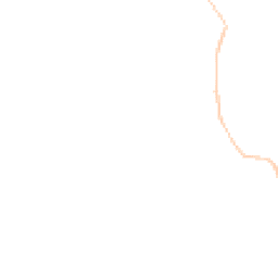 Night-time road noise heatmap for HD9 1RJ