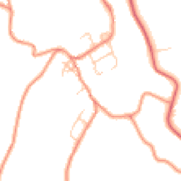 Daytime road noise heatmap for HD9 1RR