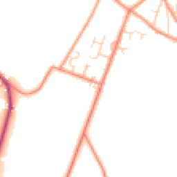 Daytime road noise heatmap for HD9 1RZ