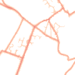 Daytime road noise heatmap for HD9 1SD