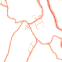 Daytime road noise heatmap for HD9 1TE