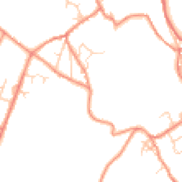 Daytime road noise heatmap for HD9 1TW