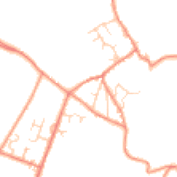 Daytime road noise heatmap for HD9 1TX