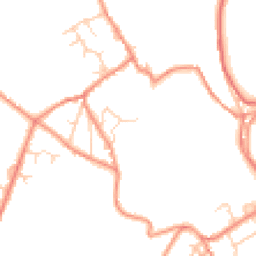 Daytime road noise heatmap for HD9 1TZ