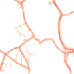 Daytime road noise heatmap for HD9 1UE