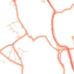 Daytime road noise heatmap for HD9 1UF