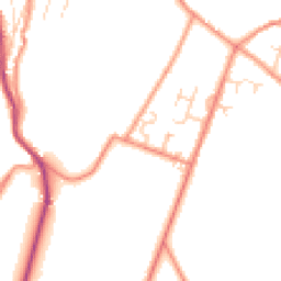 Daytime road noise heatmap for HD9 1WA