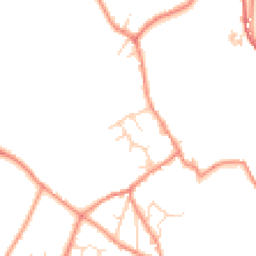 Daytime road noise heatmap for HD9 1XF