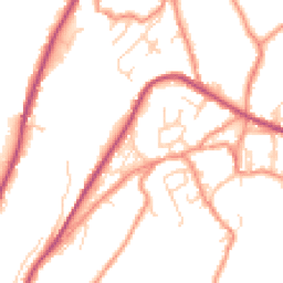 Daytime road noise heatmap for HD9 1XS