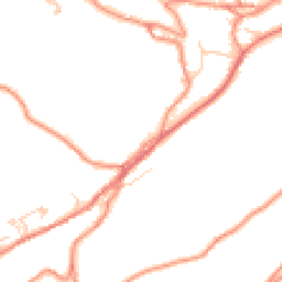 Daytime road noise heatmap for HD9 2AH