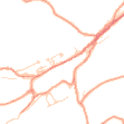 Daytime road noise heatmap for HD9 2AL