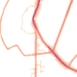 Daytime road noise heatmap for HD9 2DZ
