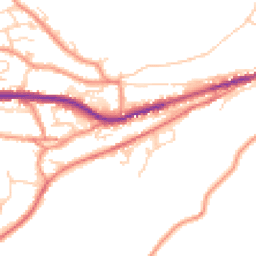 Daytime road noise heatmap for HD9 2JL