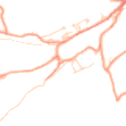 Daytime road noise heatmap for HD9 2NF
