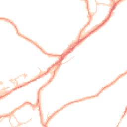 Daytime road noise heatmap for HD9 2NY