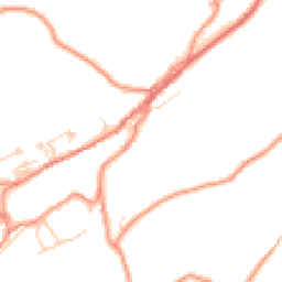 Daytime road noise heatmap for HD9 2PB