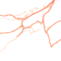 Daytime road noise heatmap for HD9 2PH