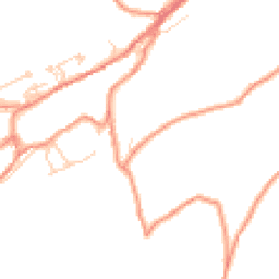 Daytime road noise heatmap for HD9 2PN