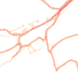 Daytime road noise heatmap for HD9 2PQ