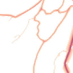 Daytime road noise heatmap for HD9 2RW
