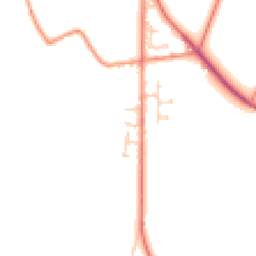 Daytime road noise heatmap for HD9 2TG