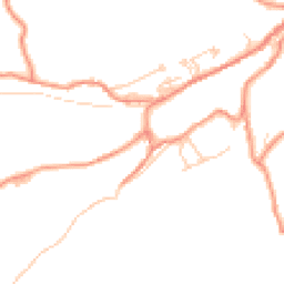 Daytime road noise heatmap for HD9 2TQ
