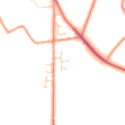 Daytime road noise heatmap for HD9 2TZ