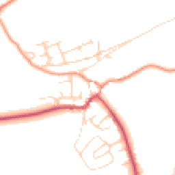 Daytime road noise heatmap for HD9 3EQ