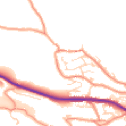 Daytime road noise heatmap for HD9 3HN