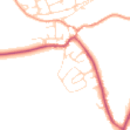 Daytime road noise heatmap for HD9 3HP