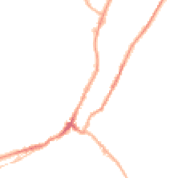 Night-time road noise heatmap for HD9 3HW