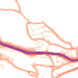 Daytime road noise heatmap for HD9 3TA