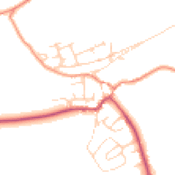 Daytime road noise heatmap for HD9 3UJ