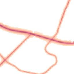 Daytime road noise heatmap for HD9 3US