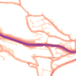 Daytime road noise heatmap for HD9 3XH
