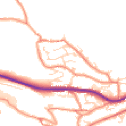 Daytime road noise heatmap for HD9 3XL