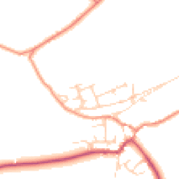 Daytime road noise heatmap for HD9 3XP
