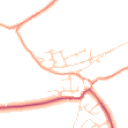 Daytime road noise heatmap for HD9 3XR