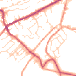 Daytime road noise heatmap for HD9 4BT