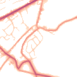 Daytime road noise heatmap for HD9 4DN