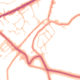 Daytime road noise heatmap for HD9 4DW