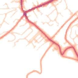 Daytime road noise heatmap for HD9 4HD