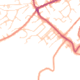 Daytime road noise heatmap for HD9 4HQ