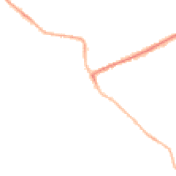 Night-time road noise heatmap for HD9 4JF