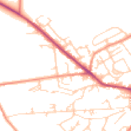 Daytime road noise heatmap for HD9 5LQ