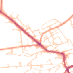 Daytime road noise heatmap for HD9 5PL